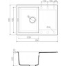 Мойка OMOIKIRI SAKAIME 68-WH 4993126