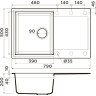 Мойка OMOIKIRI SAKAIME 79-SA 4993278