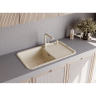 Дозатор для моющего средства OMOIKIRI OM-02-GR-P латунь/Leningrad Grey 4975036