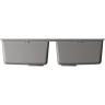 Мойка OMOIKIRI KITAGAWA 83-2-U-GR Artceramic/leningrad grey 4993810