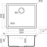 Мойка OMOIKIRI YAMAKAWA 55T INTEGRA-PL Tetogranit/платина 4997268