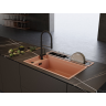 Смеситель OMOIKIRI KANTO-2 PLUS-SB-C-WH латунь/хром/белый 4994400